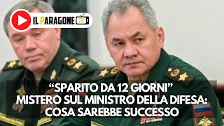 “Sparito da 12 giorni”. Russia, è mistero sul ministro della difesa: cosa sarebbe successo