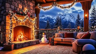 Winter Jazz Bliss: Cozy Fireplace & Relaxing Jazz Music ❄️🔥 Cozy Jazz House