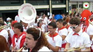 Vidéo du Défilé des Bandas des fêtes de Bayonne 2016 31 juillet