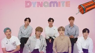 BTS 'Dynamite' Lyrics (방탄소년단 Dynamite 가사)