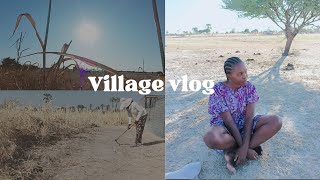 Chores in an African household/Unfiltered Village life #africanvillage #villagevlog #namibia