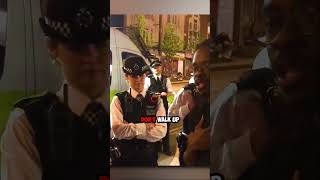 Police get EMBARRASED and leave 🤣 #crime #police #uk