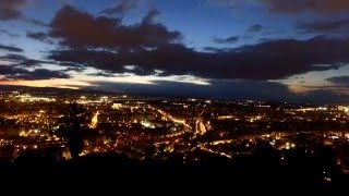 Cielo tormentoso en Granada