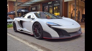 Supercars Leaving #SupercarSunday Meet At Melrose Arch, Johannesburg (15 April 2018)