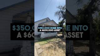 Turning a $350k house into a $600k asset #realestate #realestateinvesting #fixandflips #fixerupper