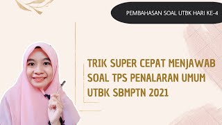 BOCORAN SOAL UTBK SBMPTN 2021 GELOMBANG KE-2 HARI KE-4