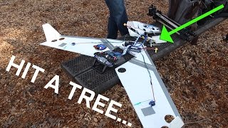 Homebuilt Delta Wing Crash!