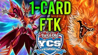 YOU NEED TO KNOW ABOUT THIS 1-CARD FTK - YUGIOH COMBO GUIDE