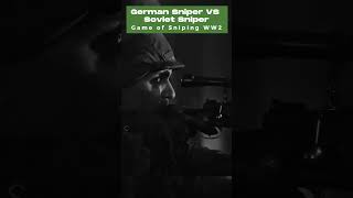 German Sniper VS Soviet Sniper - Battle of Wits in Sniping World War 2