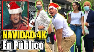 El Alfa , Darell ,Tito silva - NAVIDAD 4K (remix) / Parodia CANTO en PÚBLICO tiktok