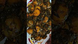 बिल्कुल अलग और टेस्टी कलमी साग सब्जी | kalmi ka saag recipe | kalmi saag aloo recipe #shorts