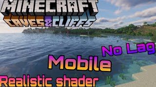 Minecraft Best Shader 2021 Realistic Shader no lag 1gb