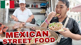 STREET FOOD TACOS AND TRADITIONAL CLEANSING OF AZTEC IN MEXICO 🇲🇽