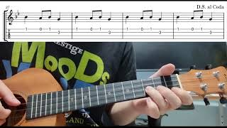 Carol Of The Bells - Easy Beginner Ukulele Tab With Playthrough Tutorial Lesson