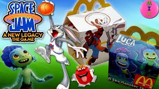 ХЭППИ МИЛ Космический Джем Новое Поколение vs ЛУКА Pixar 2021💫LUCA - Space Jam McDonald's |СтасяМикс