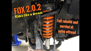 FOX 2.0.2  suspension rebuild/service and HD coils *EP22*