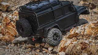 1/10 RC카 Traxxas TRX-4 Land Rover Defender Off-Road - 알씨카 랜드로버 디펜더 오프로드