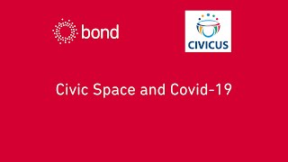 Civic space and Covid 19