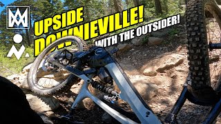 A couple wipeouts in Downieville can't keep us down! | Outsider MTB Patreon group ride | EMTB