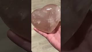 Large Rose Quartz Heart - 03