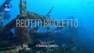 Immersione sul Relitto Rigoletto sullo Stretto di Messina - Diving on Rigoletto Wreck 4K