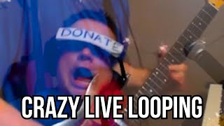 ONE MAN BAND plays SONG you've HEARD and DON'T KNOW the NAME - Live Looping