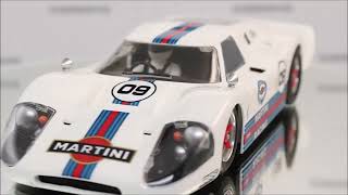 NSR 0409  Ford GT40 MK IV Martini Racing white #09 Analog / Carrera Digital 132