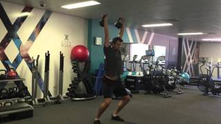 Double Kettlebell Clean & Jerk