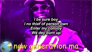 Fireboy DML- YAWA lyrics video