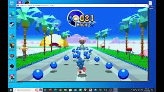 ShadPS4 on GTX 750 Ti and i5 4690 - Sonic Mania