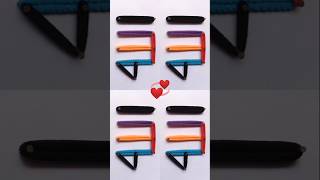 Allah Almighty 😍💞 name art with rubbers #shorts #allah #art #arabicart #short #viralshort #subscribe