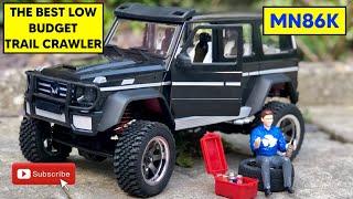 MN 1/12 MN86K G500 RC Car KIT 2.4G 4WD Unassembled Crawler Unboxing