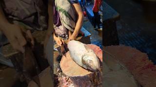 Amazing Rohu Fish Cutting Skills In Bangladesh Fish Market By Expert Cutter #shorts