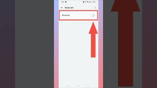 How To Enable Bluetooth in Mobile | Bluetooth On kaise Kare #shorts #bluetooh