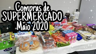 Compras de SUPERMERCADO maio 2020