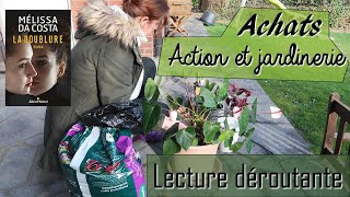 VLOG DU PRINTEMPS 🌻 Lecture déroutante et achats Action et jardinerie