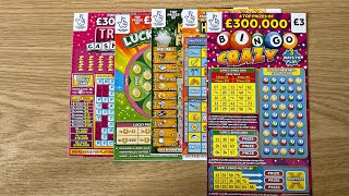 SCRATCH CARD CHALLENGE WITH SCRATCH CARD LADY : Day One : ODDS