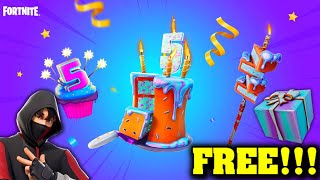 🥳Fortnite Birthday Cake!!! 🎂 Birthday Quests  🍰 (ALL LOCATIONS)