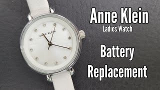 How To Change ANNE KLEIN Watch Battery