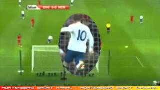 England vs Montenegro :: Engleska vs Crna Gora (Qualifiers Euro 2012) - Highlights ::: 12 okotb. `10