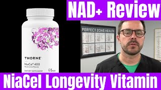 Thorne NiaCel 400 Review - NAD+ Benefits and Supplement Review - NR Longevity Supplement