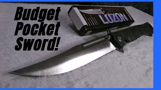 Cold Steel Luzon  folding knife -A budget pocket sword