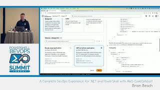 A Complete DevOps Experience for .NET and PowerShell with AWS CodeCatalyst by Brian Beach