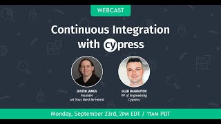 Continuous Integration with Cypress