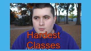 Top 5 hardest classes in Computer Engineering (Clemson University)