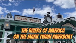 The Rivers of America on the Mark Twain Riverboat at Disneyland - Ride through and POV - March 2024