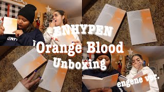 Unboxing Enhypen's "Orange Blood"Album. (engene ver. 🧡 )