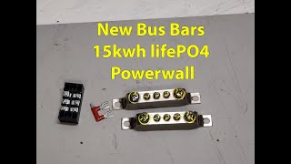 New Bus Bars for the 15Kwh Powerwall