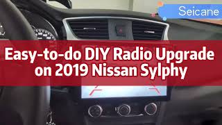 Nissan Sylphy Radio Upgrade: Throw Away the Old Button Radio, Get Super Touch Screen