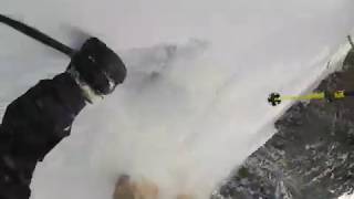 Will Wesson Skiing Powder at Brighton Resort